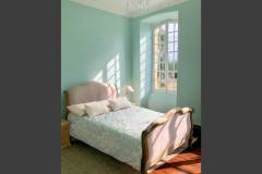 Vintage French light and airy bedroom