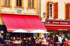 Shop at local markets such as Samatan, and soak up the vibrant café culture