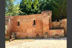 Play pétanque every day at the 900 year old convent ruins in the village